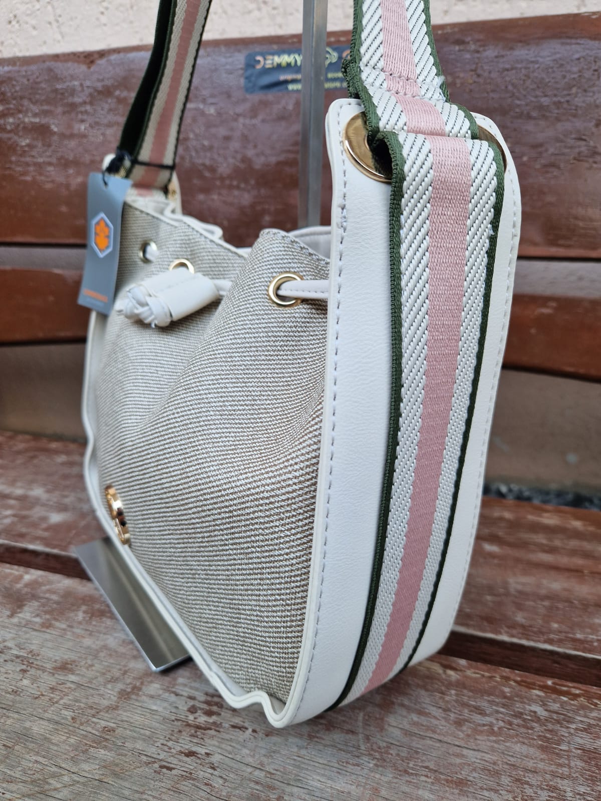 Tracolla a secchiello REVY LKP03WBA0720 beige