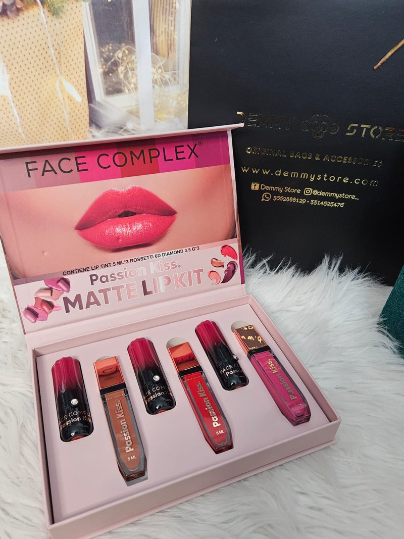 Kit matte lip Face Complex