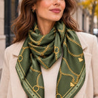 Ynot? Foulard Cloud verde