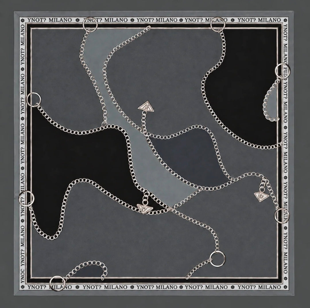 Ynot? Foulard Cloud nero