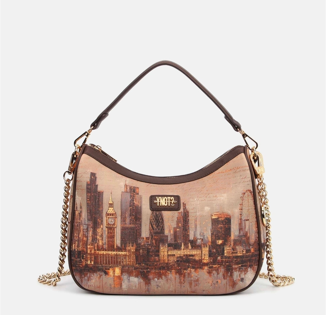 Ynot? Borsa a spalla CPD006 Golden