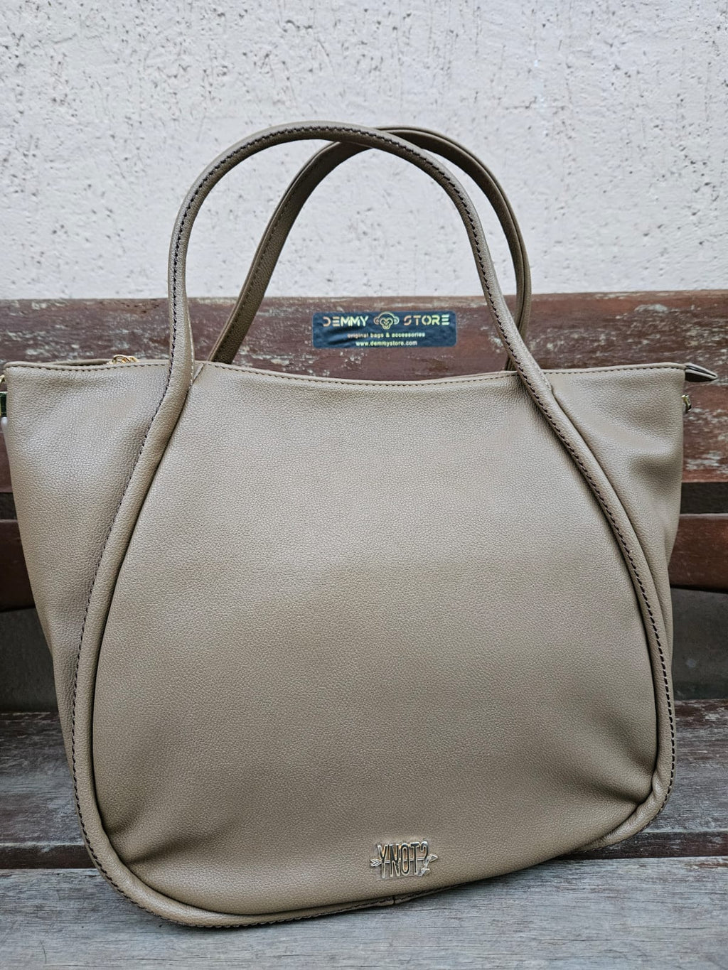 Ynot? Borsa tote FAN012 mustard