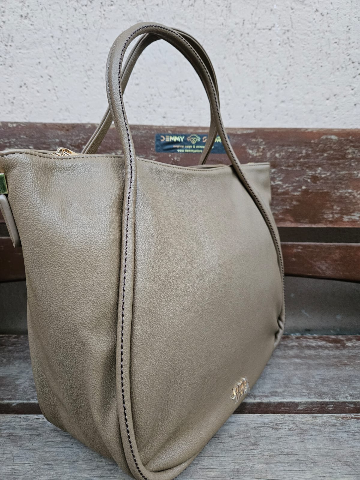 Ynot? Borsa tote FAN012 mustard