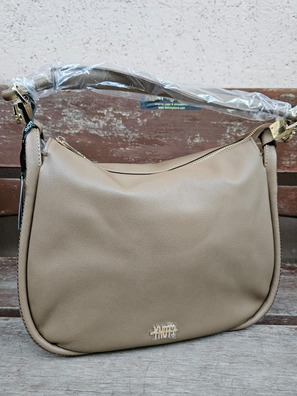 Ynot? Borsa hobo FAN010 mustard