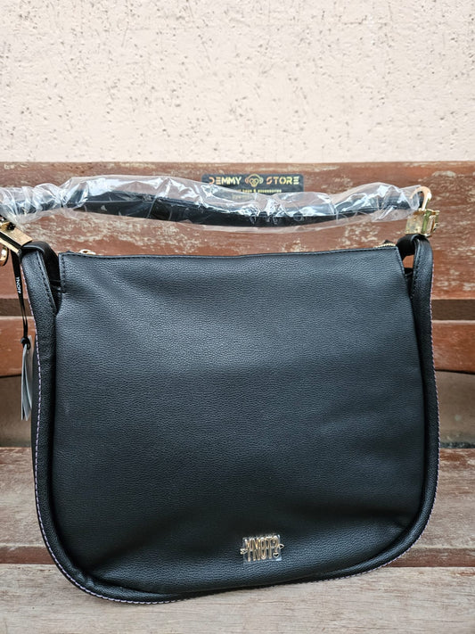 Ynot? Borsa hobo FAN010 nera