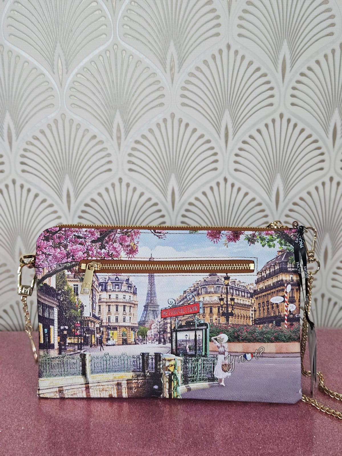 Ynot? Clutch bag Emily in Paris YES303