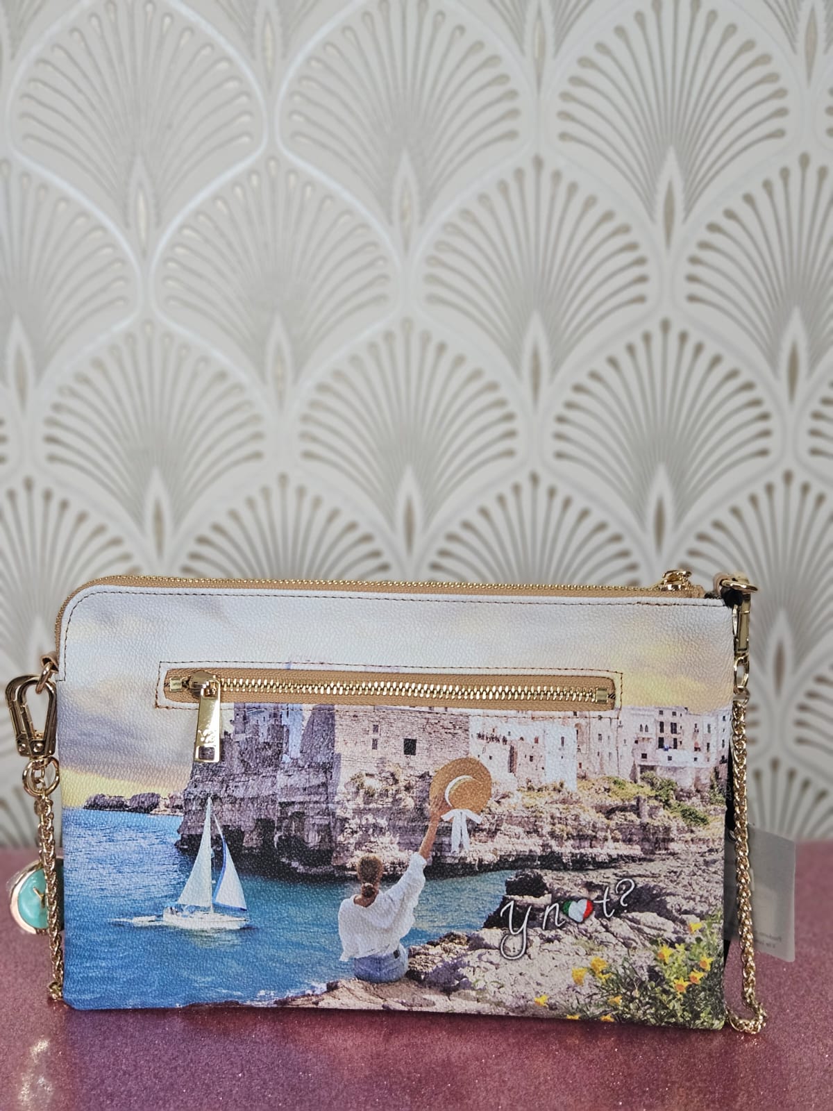 Ynot? Clutch bag Polignano Coast YES303