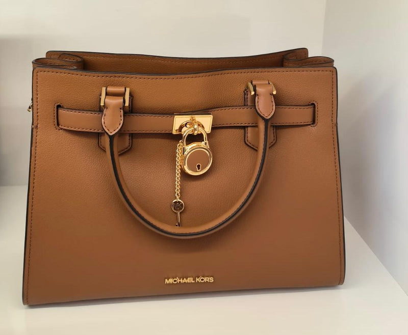 Borsa Michael Kors Hamilton cuoio