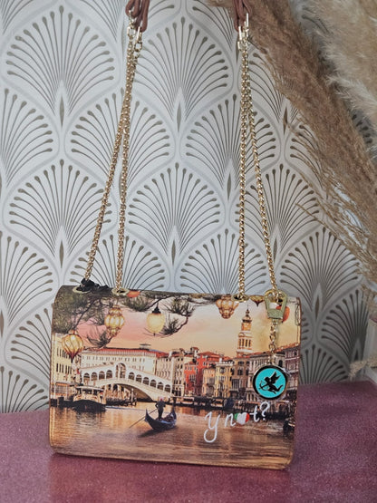 Ynot? Flap bag Christmas Venice YES471