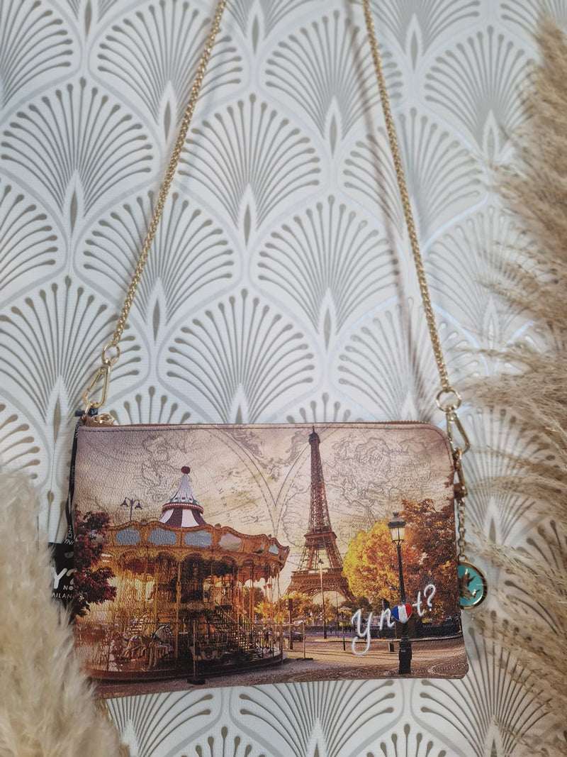 Ynot? Clutch bag Funny Paris YES303