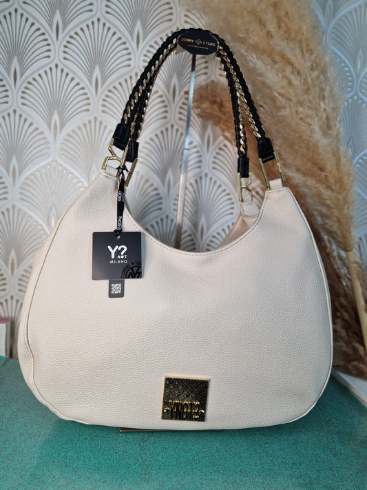 Ynot? Borsa RAC004 crema