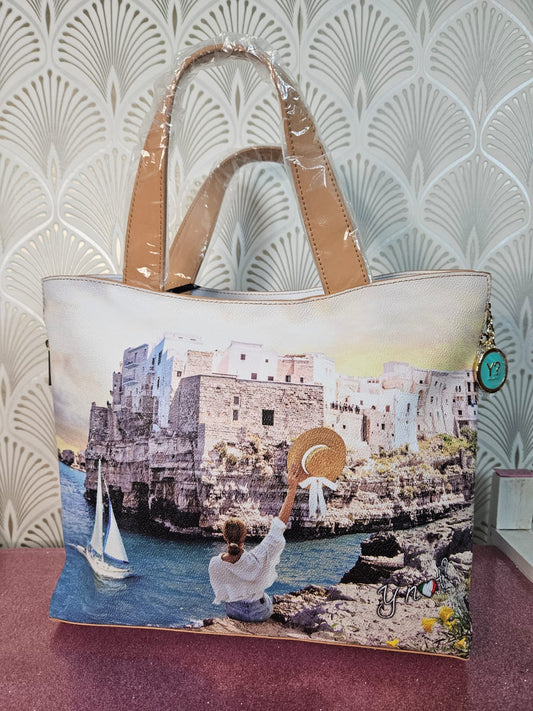 Ynot? Borsa a mano Polignano coast YES709