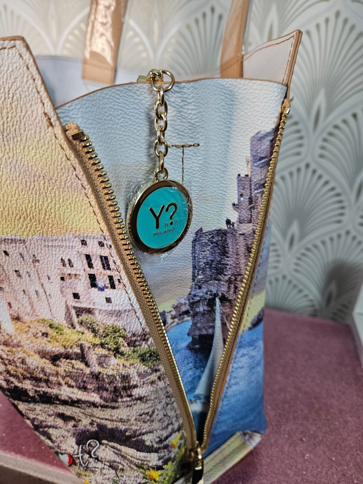 Ynot? Borsa a mano Polignano coast YES709