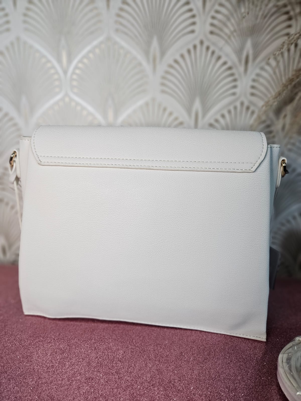 Ynot? Flap bag LVS006 white