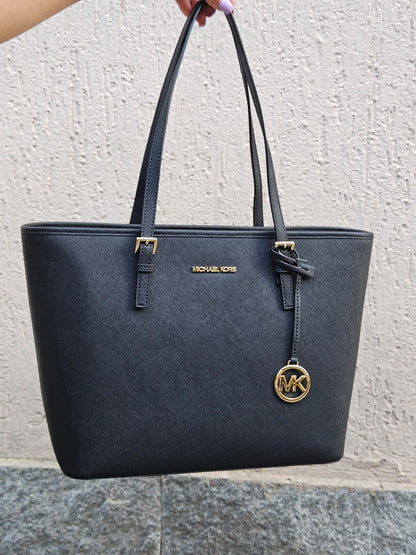 JET SET TZ TOTE BLACK