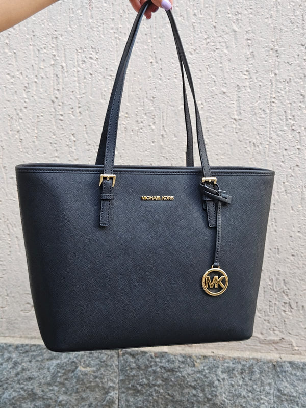 JET SET TZ TOTE BLACK