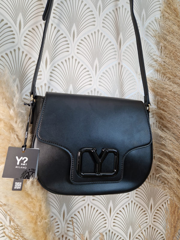 Ynot? Flap bag ALA004 nera