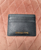 Portacarte Michael Kors jet set nero/oro