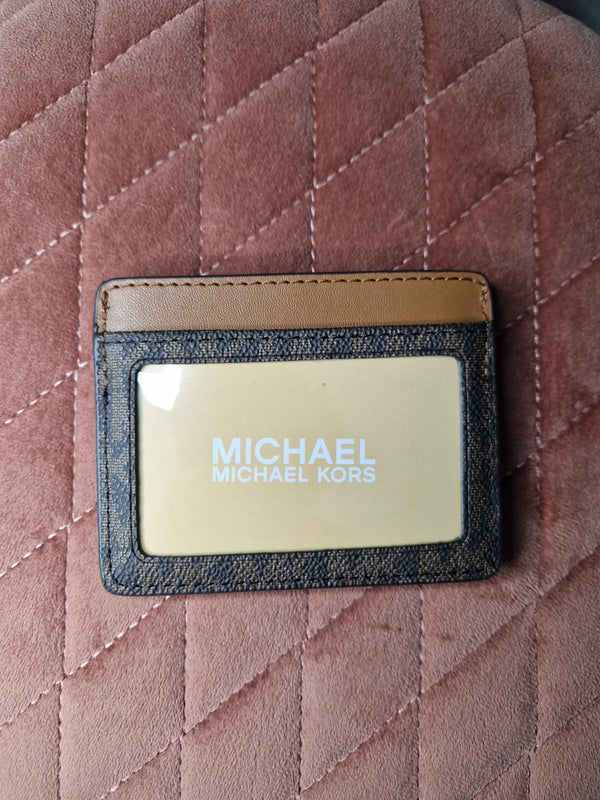 Portacarte Michael kors jet set brown