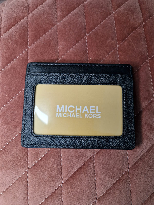 Portacarte Michael Kors jet set nero