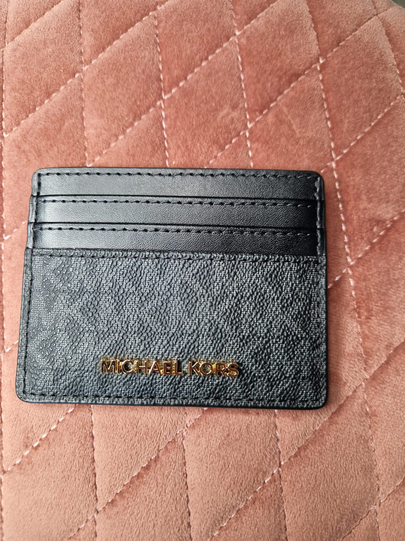 Portacarte Michael Kors jet set nero