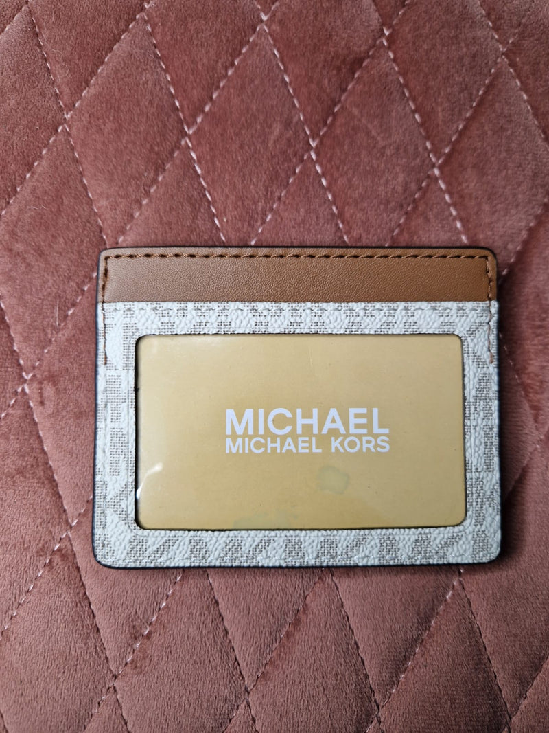 Portacarte Michael Kors jet set vanilla