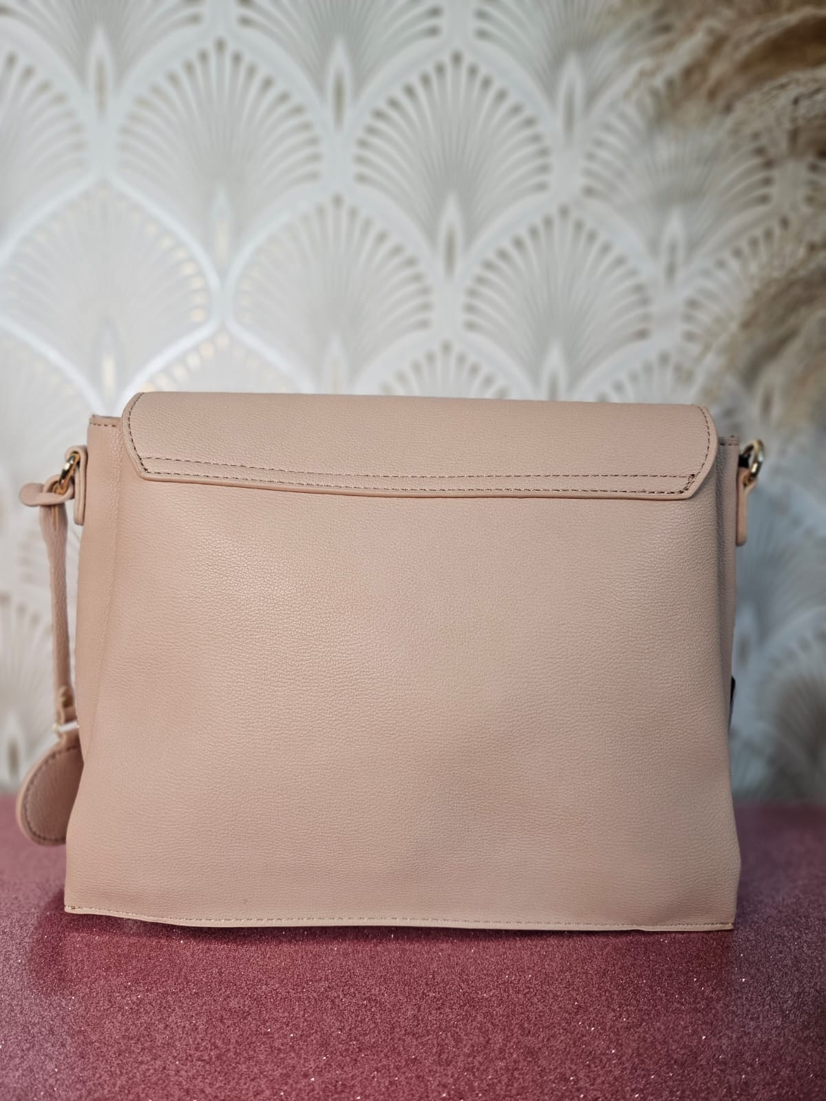 Ynot? Flap bag LVS006 nude