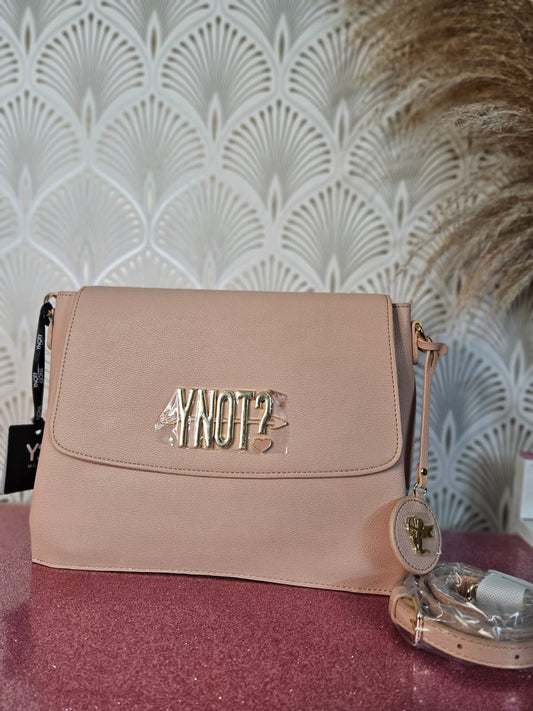 Ynot? Flap bag LVS006 nude