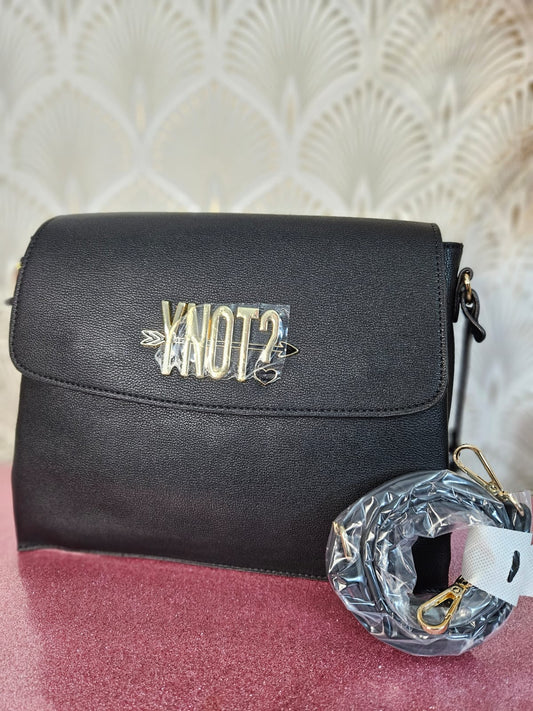 Ynot? Flap bag LVS006 black