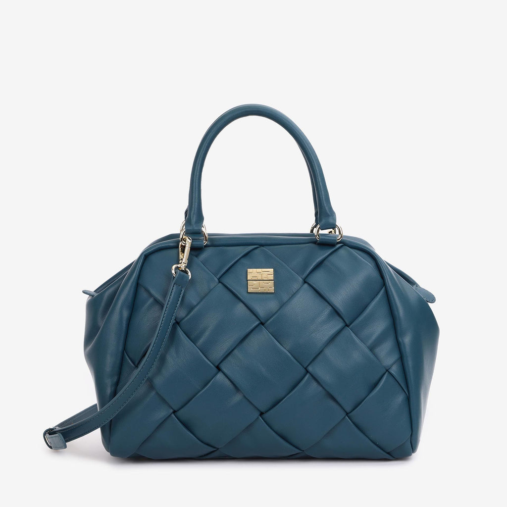 Ynot? Tote bag LDY008 petrolio