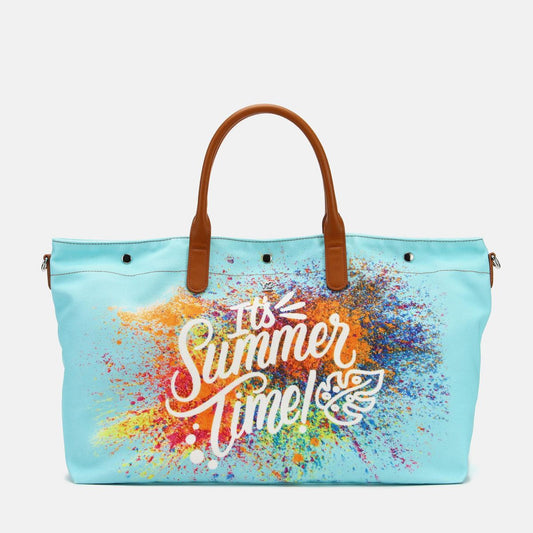 Ynot? Borsa mare SPR002 aqua