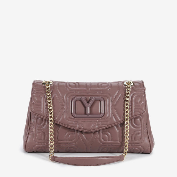 Ynot? Flap bag STY002 mauve