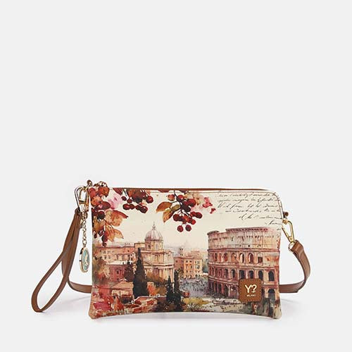 Ynot? Clutch bag YES303 DEAR ROME
