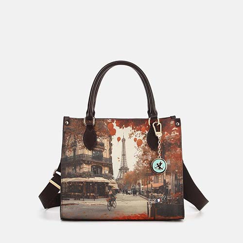 Ynot? Borsa tote YES725 ORANGE BALOON