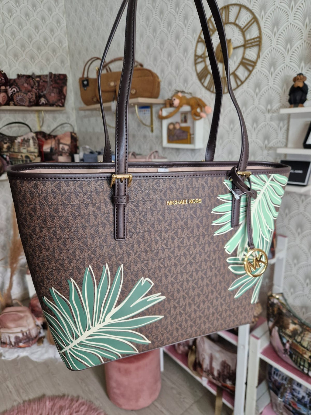 Jet set Carryal brow/green
