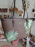 Jet set Carryal brow/green