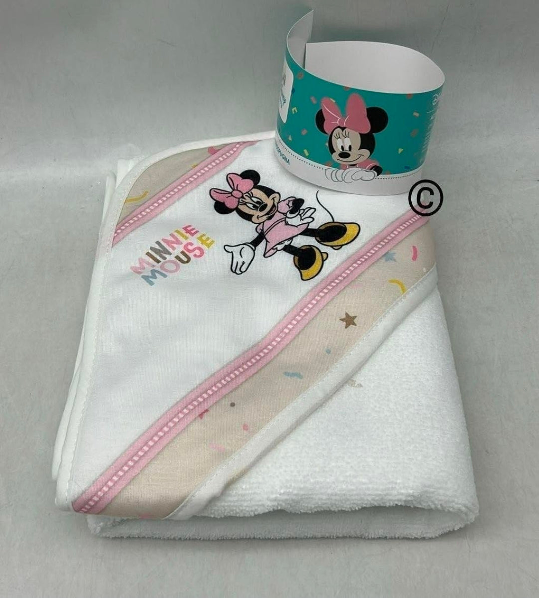 Accappatoio/triangolo Minnie