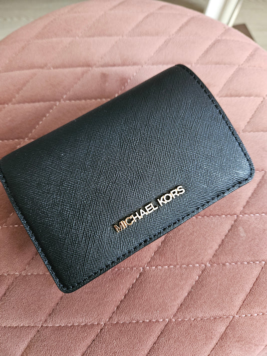 Portafoglio MK nero