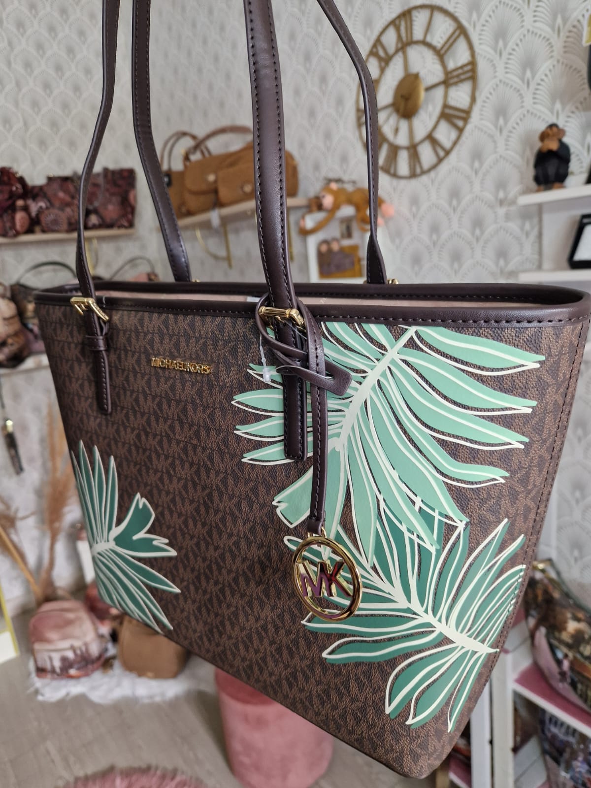 Jet set Carryal brow/green