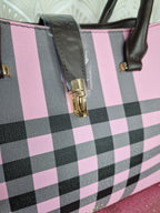 Borsa a mano rosa