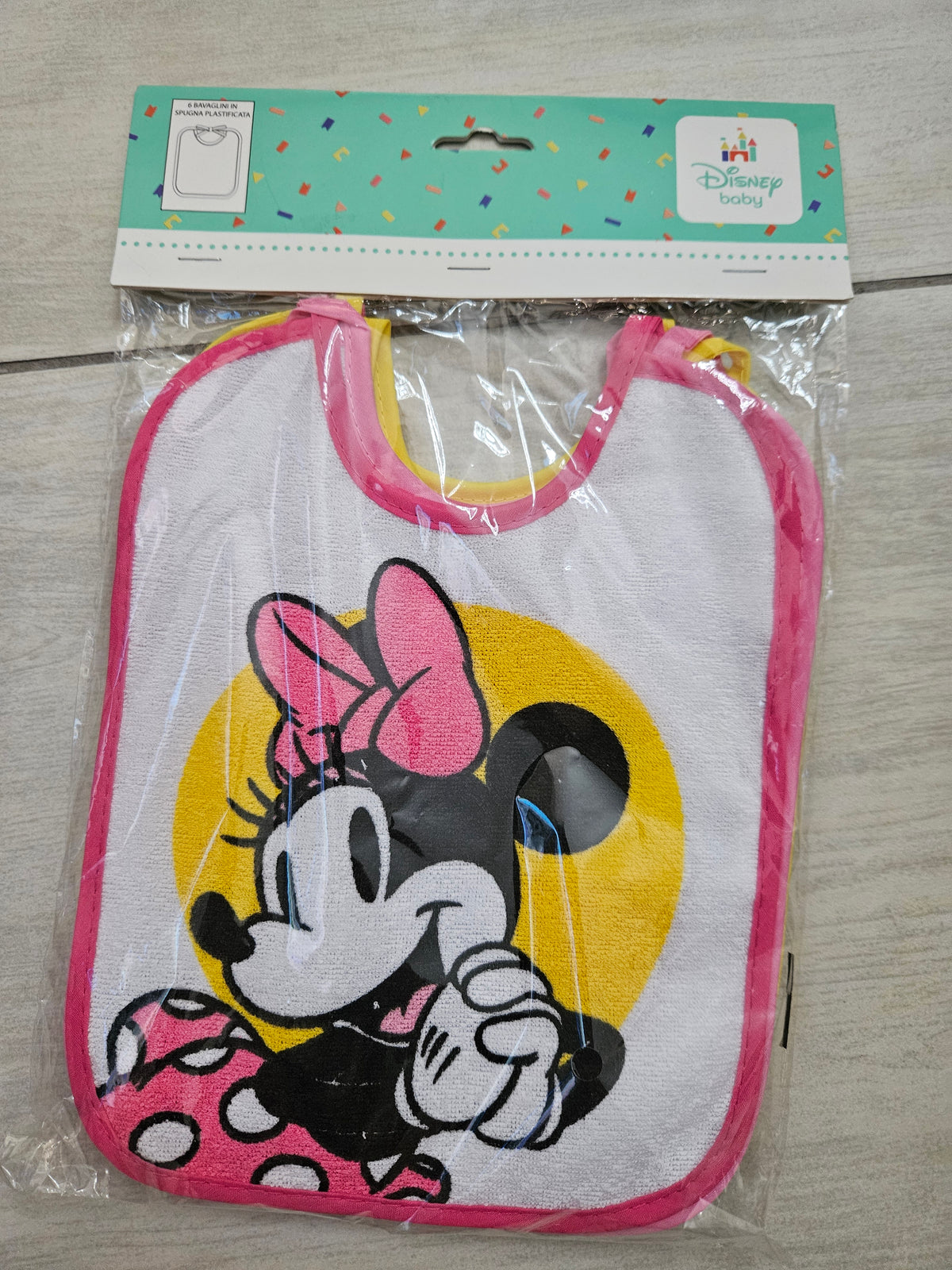 6 bavaglini Disney