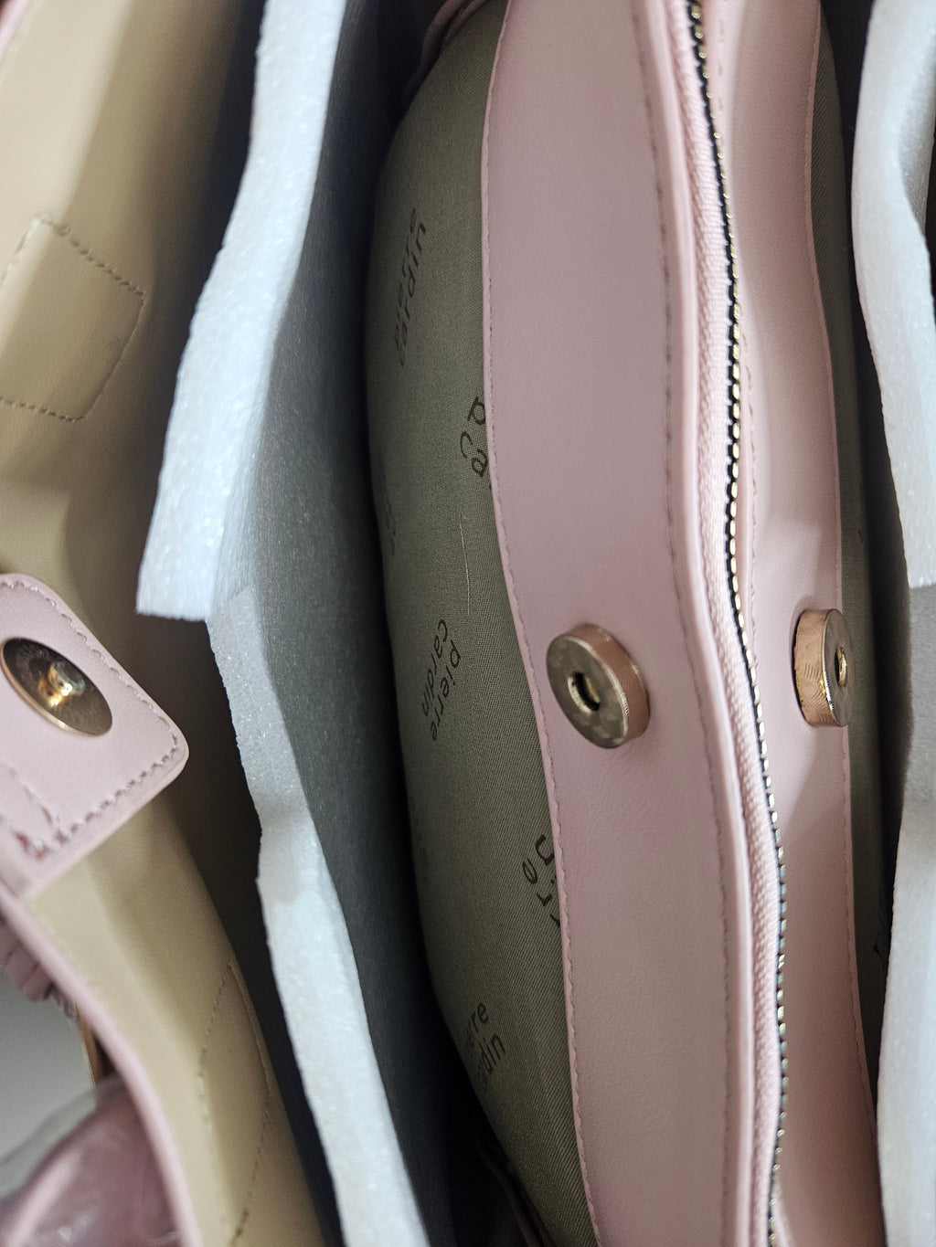 Borsa a mano rosa