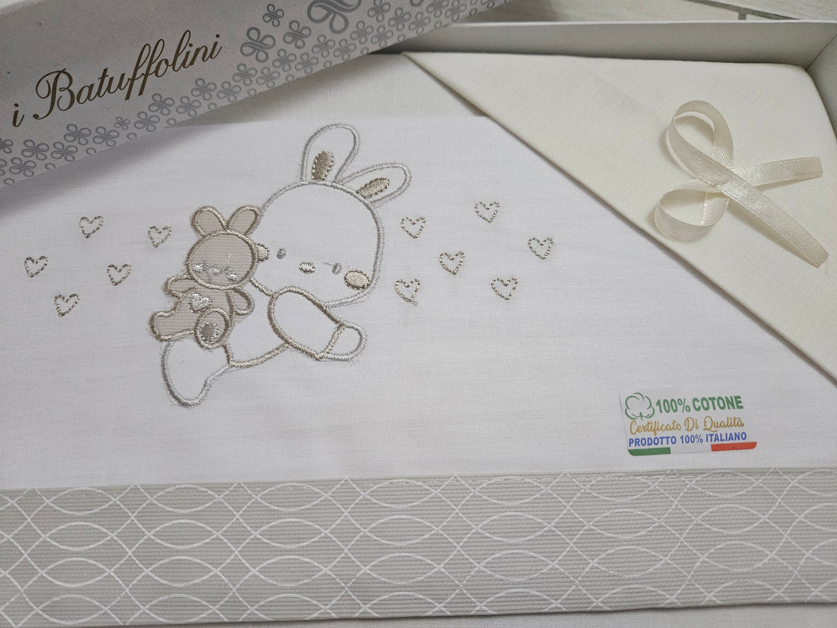 Completo culla beige