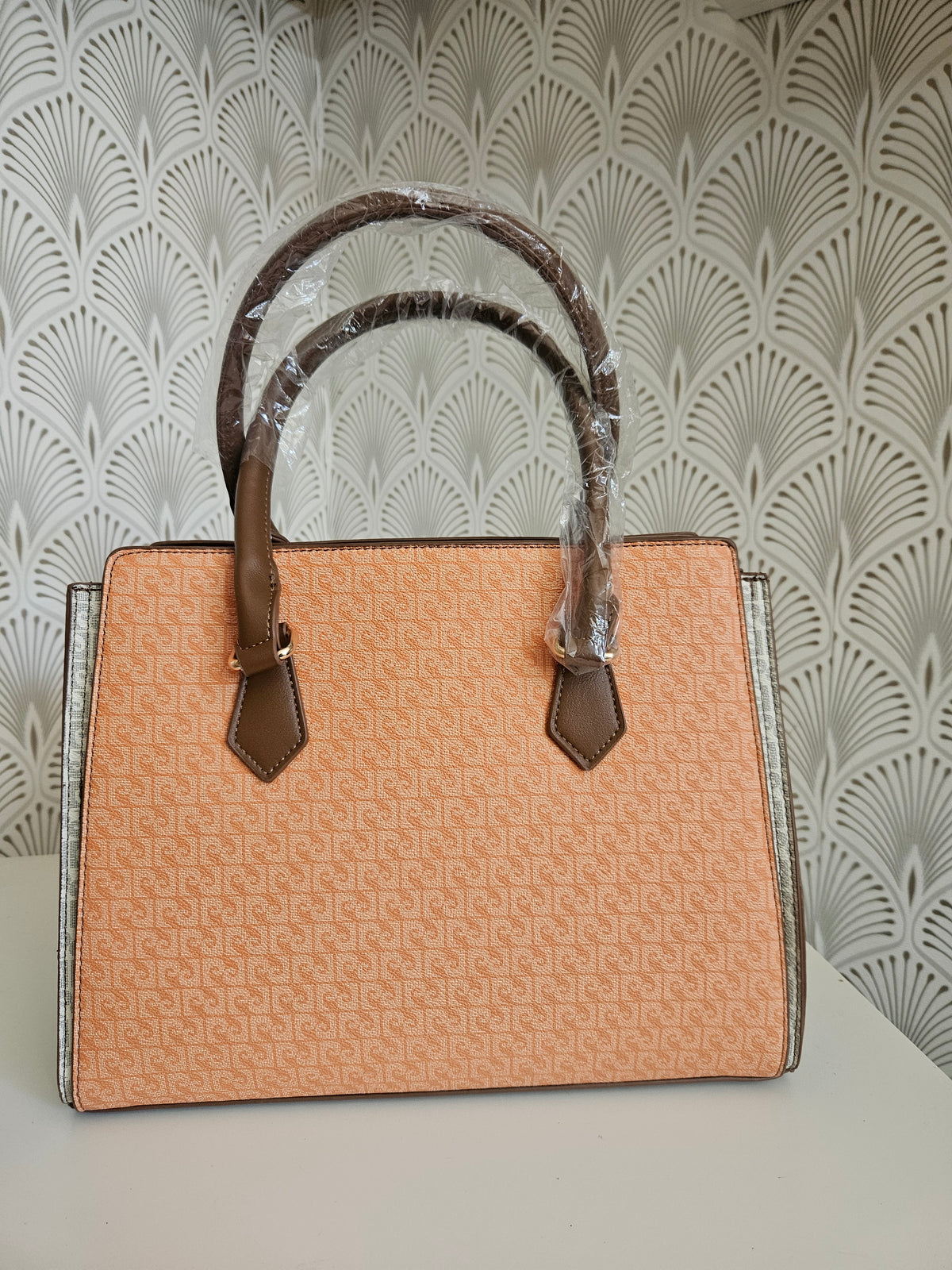 Borsa a spalla arancione
