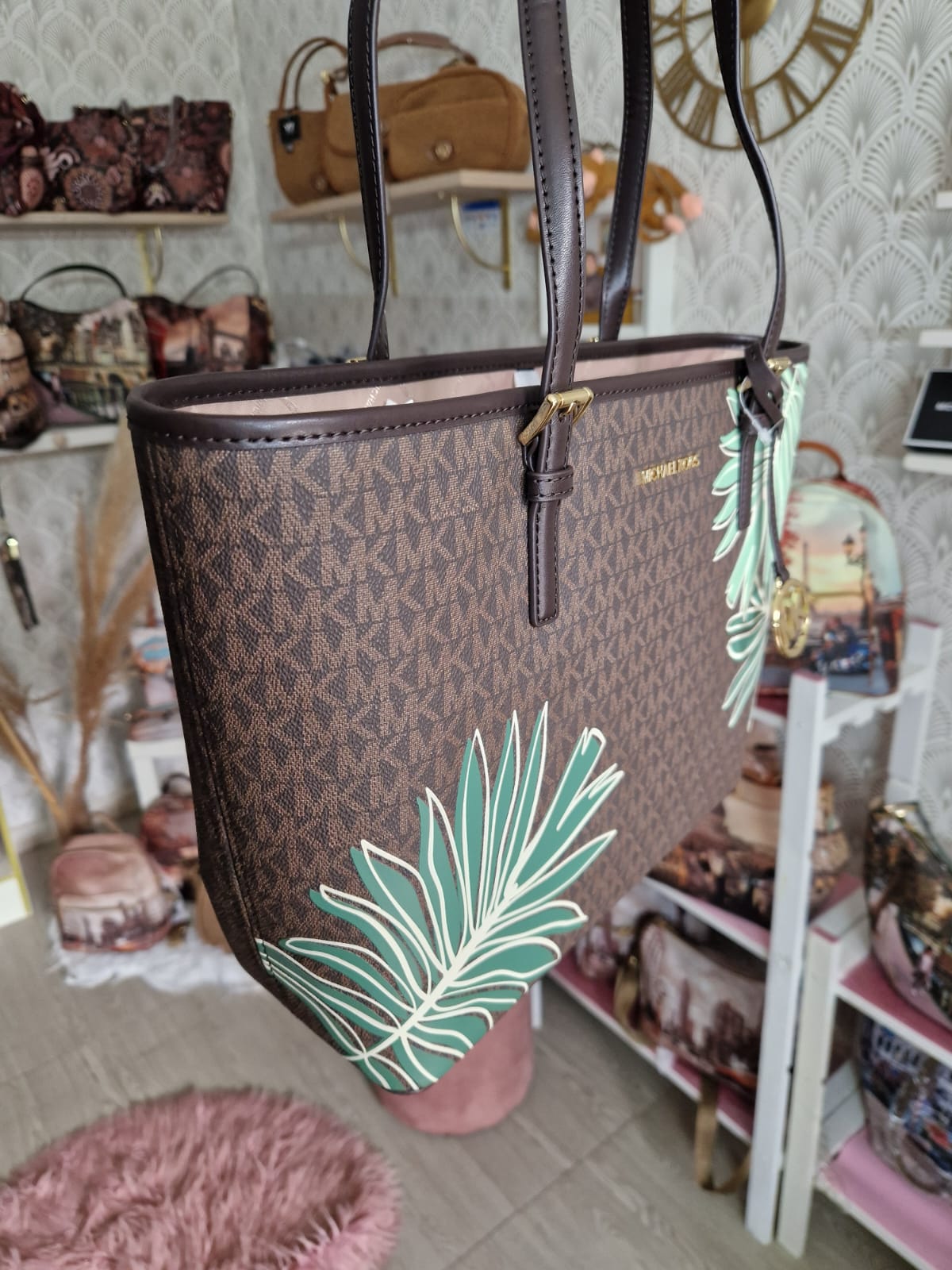 Jet set Carryal brow/green