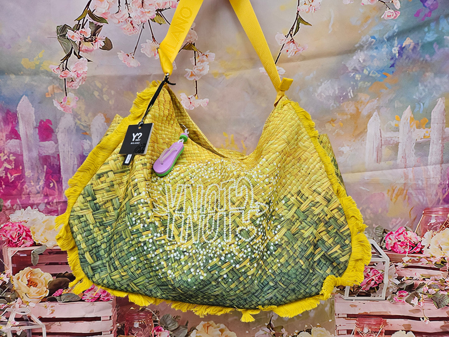 Ynot? Borsa mare MAC004 lime