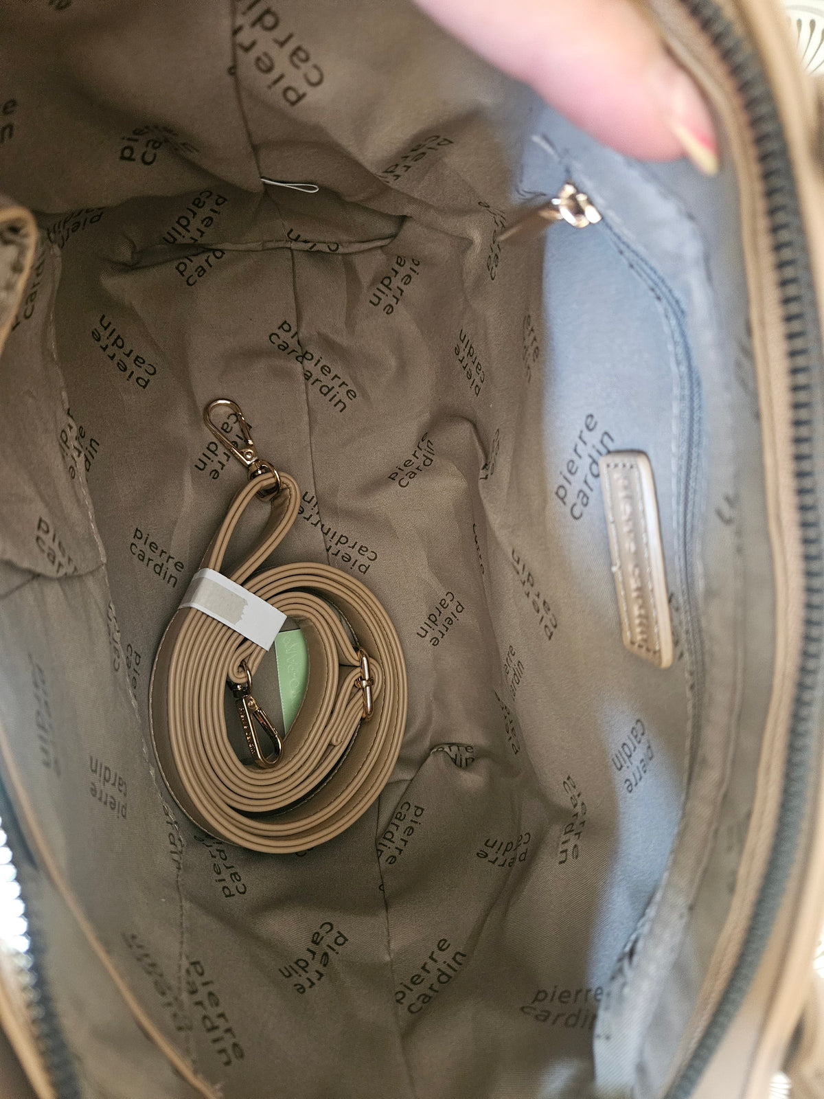 Borsa a mano beige
