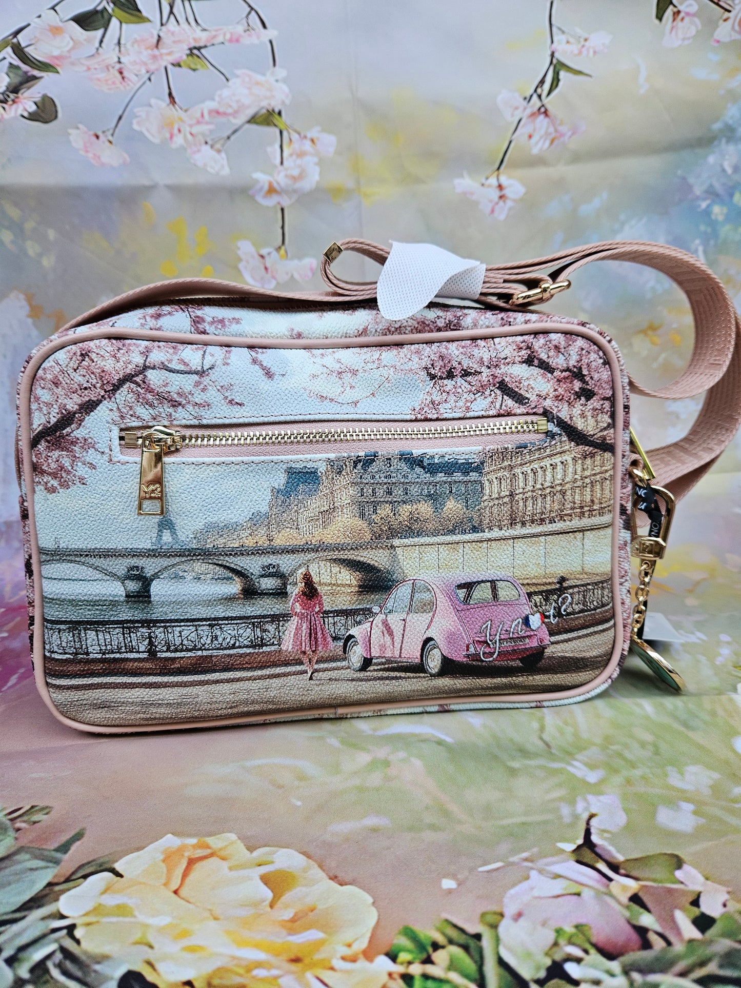 Ynot? Camera bag Yes440 Paris en Rose