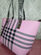 Borsa a spalla rosa