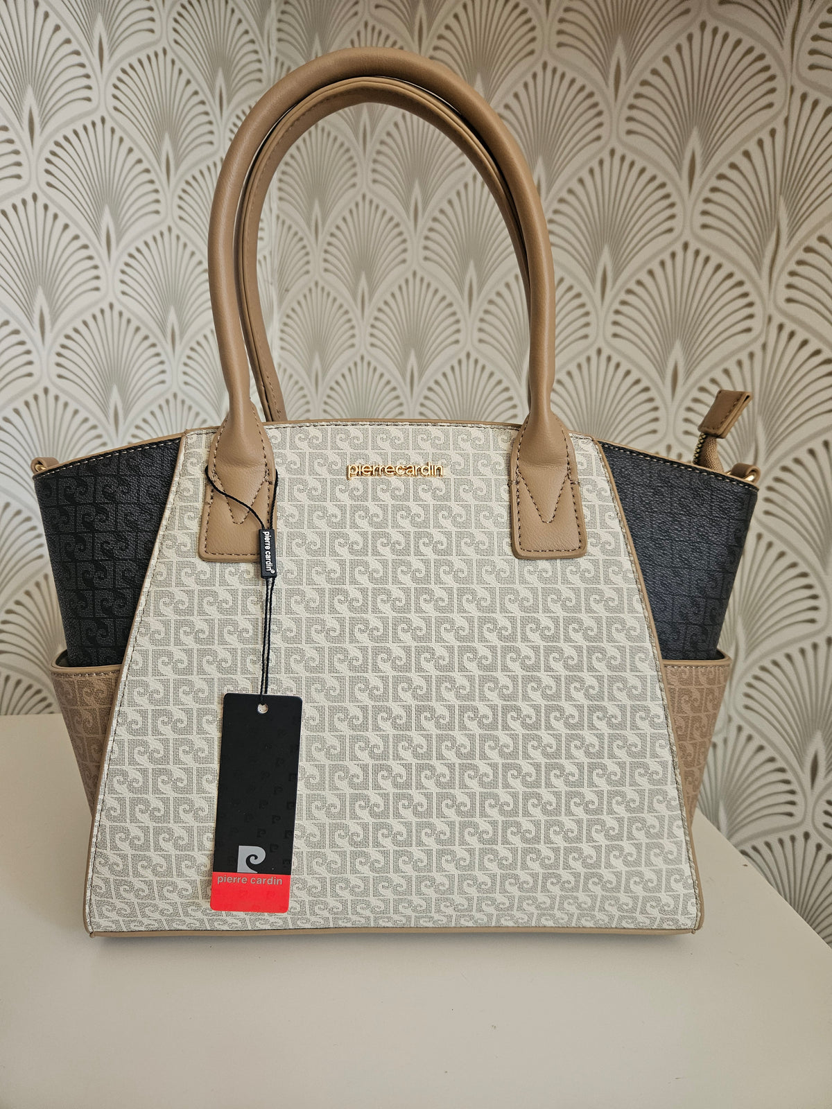 Borsa a mano beige